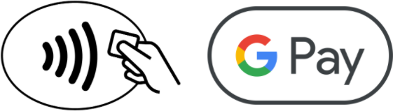 Google Pay and Contactless logo